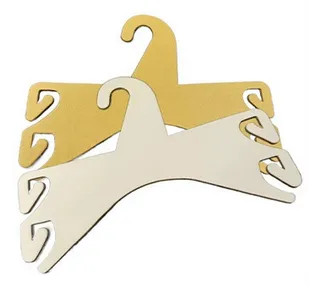 Drabužių pakabos, skirtos parduoti drabužius, popierinės lentų pakabos, ekologiškas kartoninis popierius, drabužių kabyklos suaugusiems Ivory Board Fbb popierius
