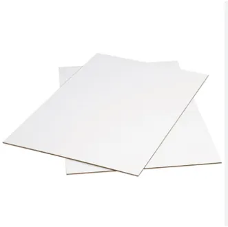 Geras patvarumas 1,8 mm 2 mm 70 * 100cm baltas kartonas kvepalų dėžutėms